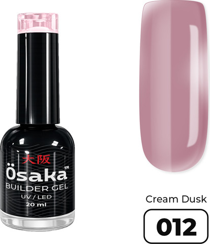אוסקה ג׳ל בנייה בקבוק 20 מ״ל Brush Builder Gel Cream Dusk 012