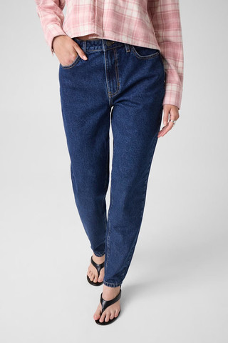 גינס Guess G06 Mom נשים - גס - Blue