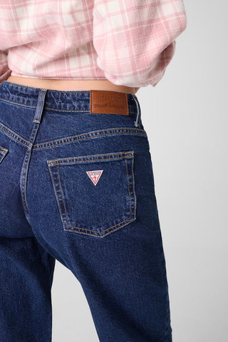 גינס Guess G06 Mom נשים - גס - Blue