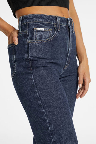 גינס Guess G06 Mom נשים - גס - Blue