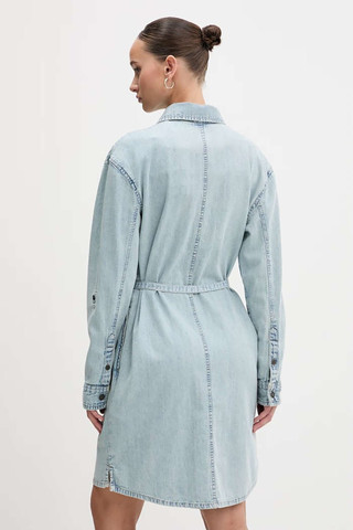 שמלה Guess Denim נשים - גס - Blue