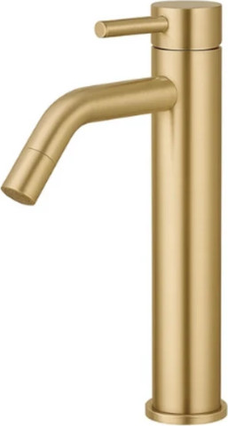 ברז פרח גבוה זהב מוברש מסדרת Nara מבית Waterfall