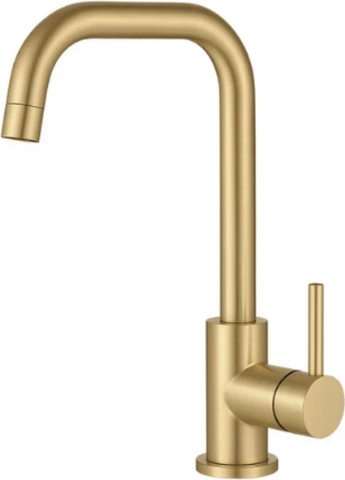 ברז פרח ארוך זהב מוברש מסדרת Toma מבית Waterfall