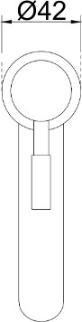 ברז מים קרים שחור מסדרת Nima מבית Waterfall