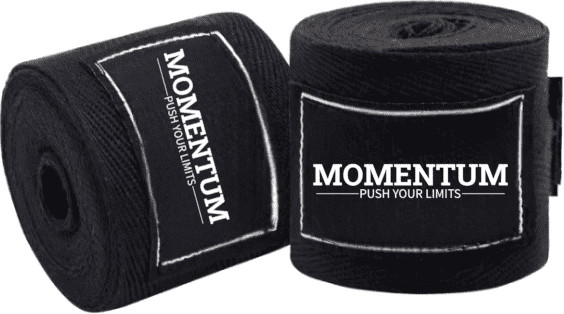 זוג חותלות / תחבושות איגרוף ליד MOMENTUM