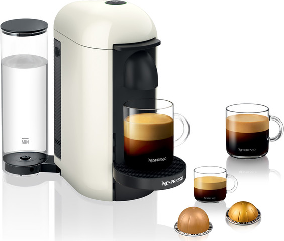 מכונת קפה NESPRESSO נספרסו VertuoPlus GCB2 לבן