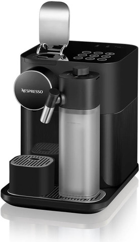 מכונת קפה כולל מקציף חלב מובנה NESPRESSO נספרסו Gran Lattissima 2.0 F541 שחור
