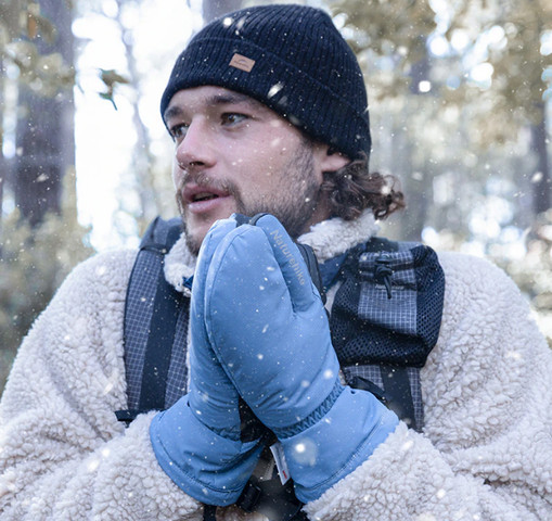כפפות סקי אטומות למים לשלג ולקור 3 אצבעות NATUREHIKE 3M SKI WATERPROOF