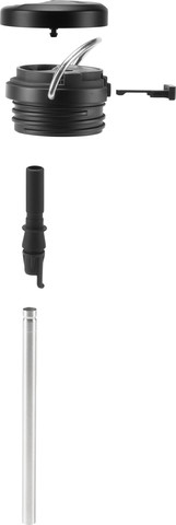 בקבוק מים 592 מ”ל קר דגם TKWide Twist Cap צבע שחור