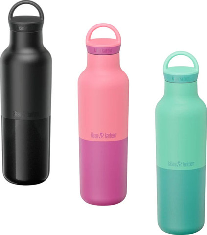 בקבוק שתייה חם/קר מבודד Rise Classic 592ml צבע ירוק כרוב