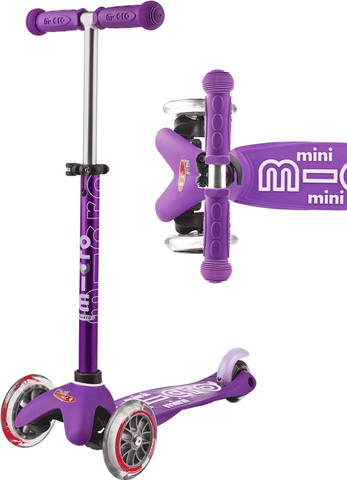 &amp;#128756; קורקינט מיני מיקרו דלוקס סגול – Mini Micro Delux