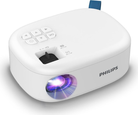 מקרן נייד Philips NeoPix 113 עד 65 אינץ HD 720p לבן