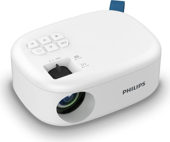 מקרן נייד Philips NeoPix 113 עד 65 אינץ HD 720p לבן