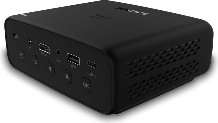 מקרן נייד 480p כולל Android TV מובנה Philips פיליפס PicoPix Micro 2TV PPX360/INT