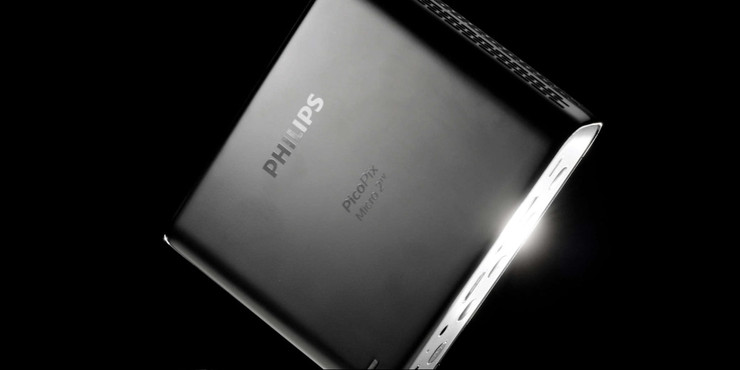 מקרן נייד 480p כולל Android TV מובנה Philips פיליפס PicoPix Micro 2TV PPX360/INT
