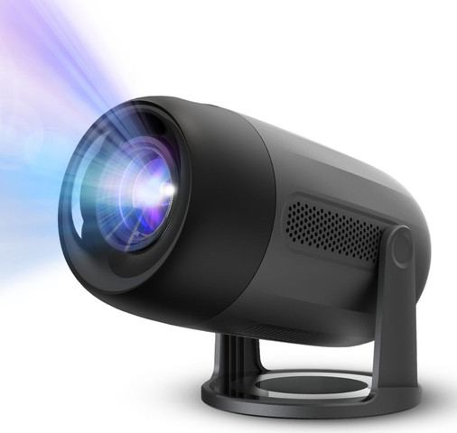 מקרן נייד PHILIPS NeoPix 150 Full HD, קומפקטי עם חיבור Wi-Fi ו-HDMI, עד 80 אינץ שחור