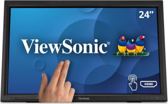מסך מחשב ‏טאצ' 24 ‏אינטש Viewsonic TD2423 Full HD