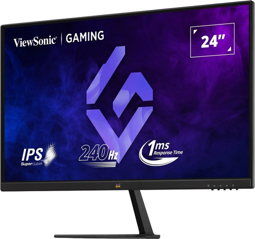 מסך גיימינג ViewSonic VX2479A-HD-PRO מסך 24" FHD IPS קצב רענון 240Hz - זמן תגובה 1ms ו-HDR10