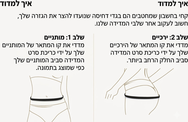 מחטב גוף פרימיום עם סגירת רוכסן ואפקט הרמת ישבן | MagicUp | 018528 ,גוף