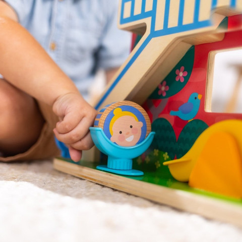 סט משחק עץ גן שעשועים לבית הבובות מליסה ודאג Melissa & Doug