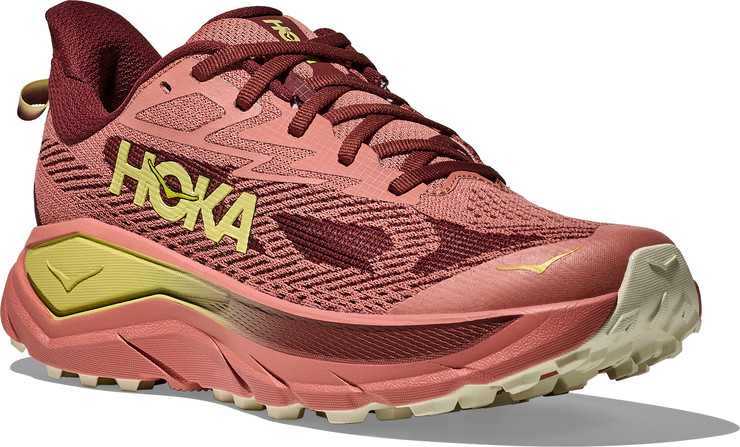 Hoka Challenger Wide 8 - נעלי ספורט נשים הוקה צ'אלנג'ר 8 רחבות בצבע בלאש/צ'דר כהה