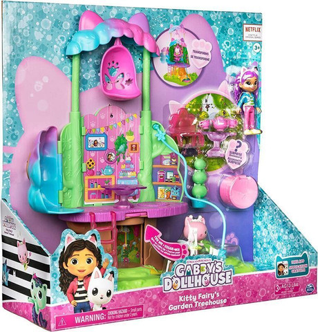 בית הבובות של גבי - סט משחק גינה - Gabby's Dollhouse
