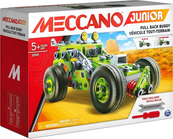 מכנו ג'וניור - קופסה דלוקס - meccano