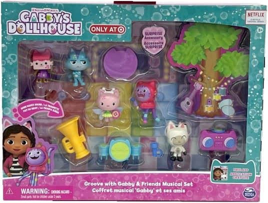 בית הבובות של גבי - סט דמויות מוזיקליותGabbys  Dollhouse 3635H