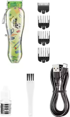 מכונת תספורת מקצועית לבעלי חיים USB דגם KM-CW2100 KEMEI