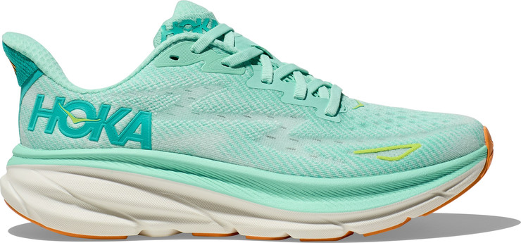 Hoka Clifton 9 - נעלי ספורט נשים הוקה קליפטון 9 בצבע קצף ים/אקווה