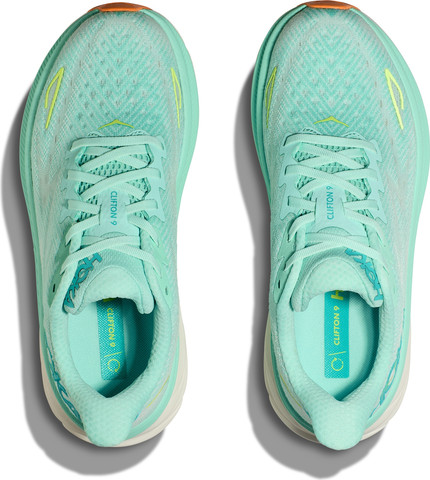 Hoka Clifton 9 - נעלי ספורט נשים הוקה קליפטון 9 בצבע קצף ים/אקווה