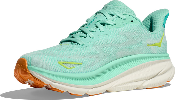 Hoka Clifton 9 - נעלי ספורט נשים הוקה קליפטון 9 בצבע קצף ים/אקווה