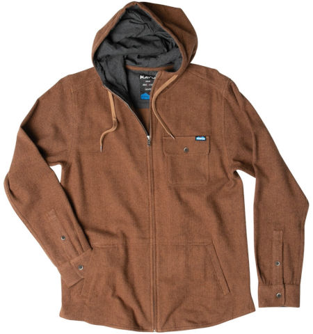 ז'קט חורף אופנתי לגברים MIDLAND HOODIE hazelwood