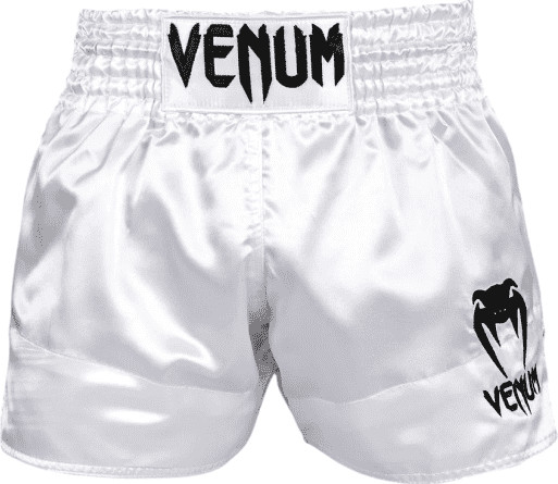 מכנסי איגרוף תאילנדי Venum Classic Muay Thai Pink White - M