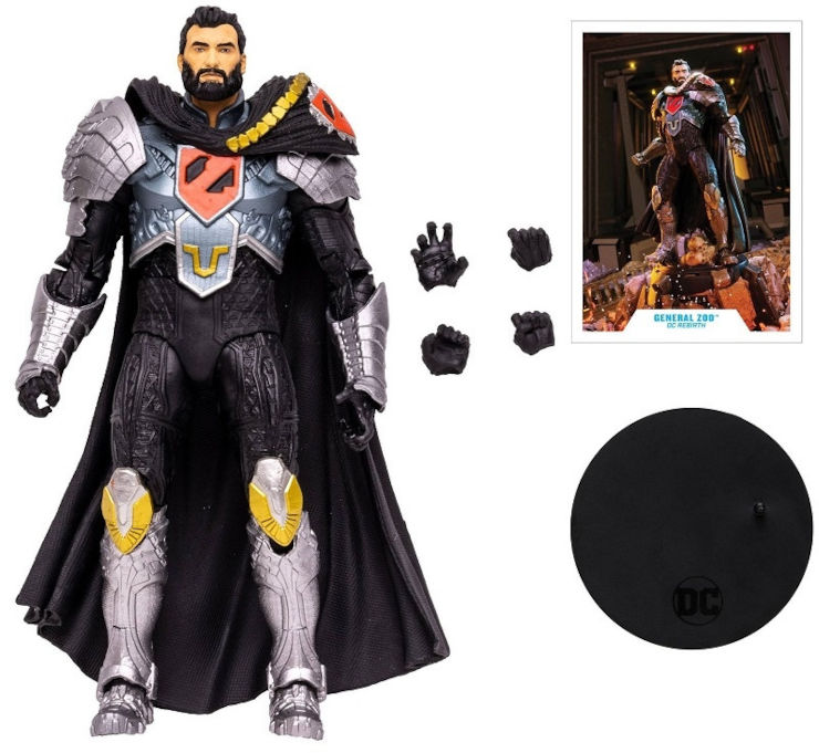 דמות אקשן 18 ס"מ DC 7IN- General ZOD