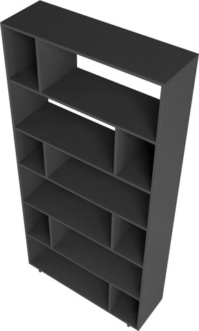 LOFT כוורת כוננית מדפים רוחב 90 ס”מ צבע שחור
