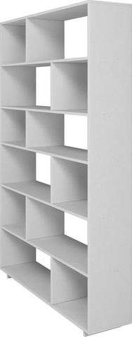 LOFT XL ספריית מדפים כוננית 6 קומות רוחב 120 ס''מ