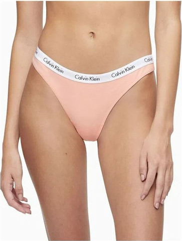 מארז 3 תחתוני חוטיני Calvin Klein לנשים דגם Carousel