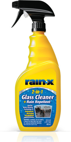 ספריי דוחה מים ומנקה חלונות RAIN-X  לרכב