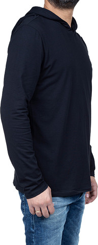 טי שירט עם כובע HUGO BOSS לגבר דגם Identity hooded