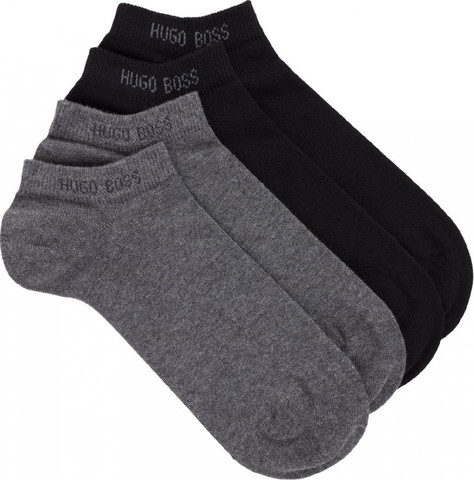 מארז 2 זוגות  גרבים HUGO BOSS לגבר דגם  Logo Socks