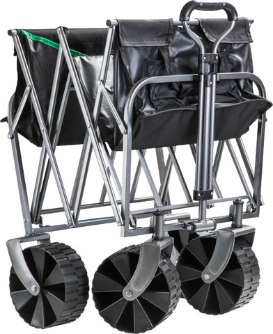 עגלת שטח גלגל רחב Wide Glide Amigo + שולחן מיני מתקפל מבית GO NATURE
