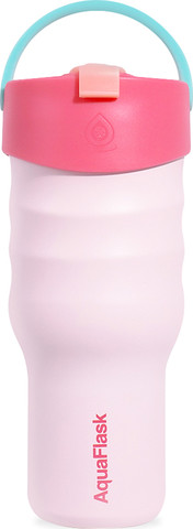 כוס תרמית Cherry Slush גווני כחול וטורקיז גל אטלנטי TUMBLER טאמבלר 887 מייל