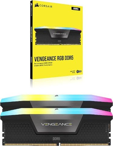 זיכרון לנייח Corsair Vengeance RGB 32GB 2X16 DDR5 6000Mhz