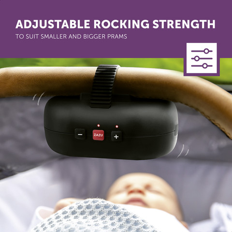 BABY ROCKER מנדנד עגלה עם סוללה נטענת וחיישן בכי - ROBBY