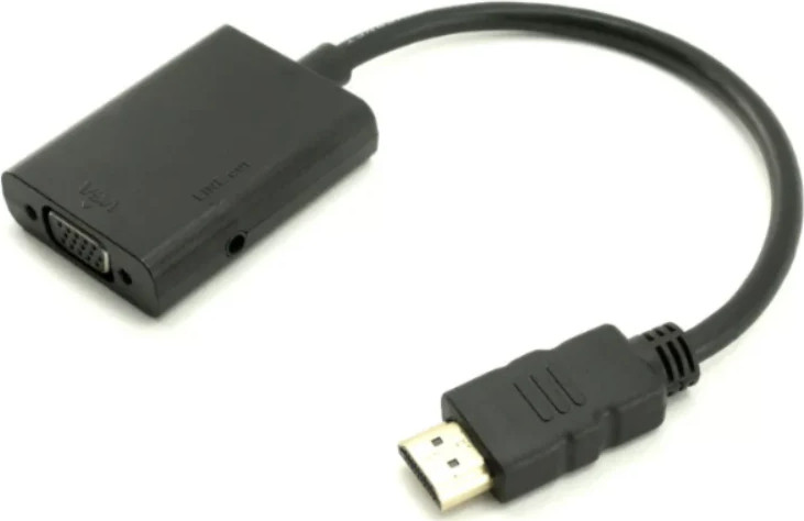 מתאם GoldTouch HDMI To VGA With Audio 0.2M