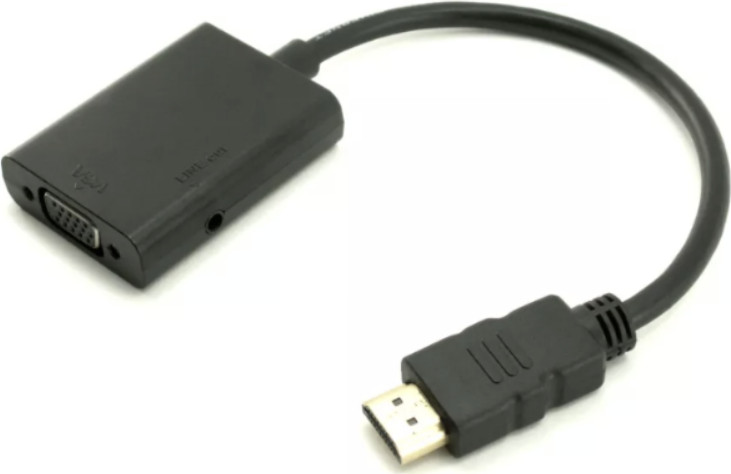 מתאם GoldTouch HDMI To VGA With Audio 0.2M