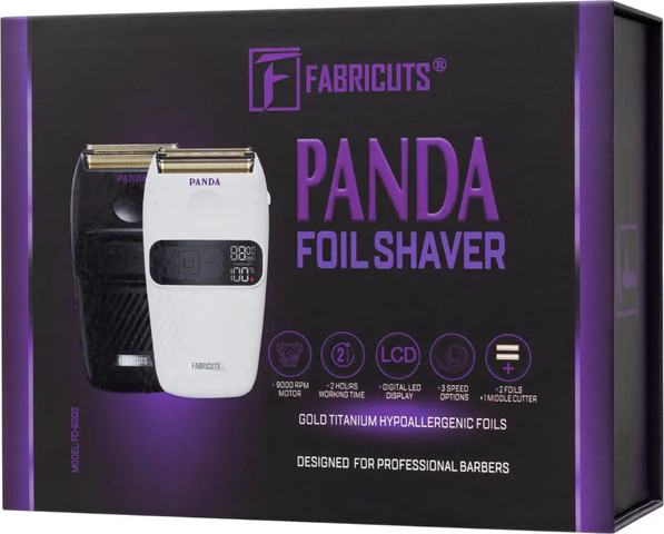 מכונת גילוח Fabricuts Panda FC-900S בצבע לבן