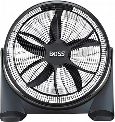 מאוורר רצפתי עוצמתי בוס BOSS צבע שחור "20 דגם BO-20FB