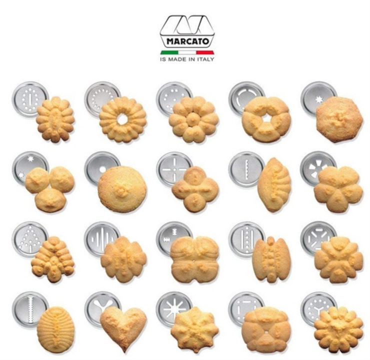 מכשיר להכנת עוגיות 20 דיסקיות Biscuit Deluxe
